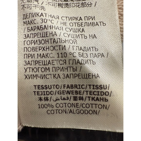 Alexander McQueen Womens Crewneck Sweatshirt Beige Logo Est. 1992 Cotton Top - Picture 5 of 7